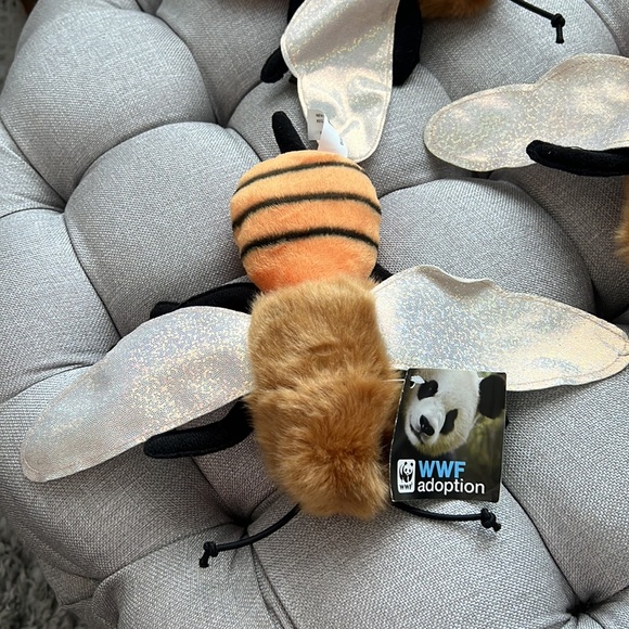 WWF Adoption Honeybee Stuffed Animals - Picture 4 of 7